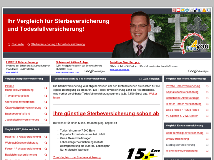 www.sterbeversicherung-todesfallversicherung.de