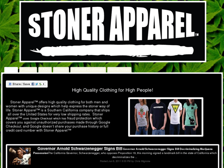 www.stonerapparel.com