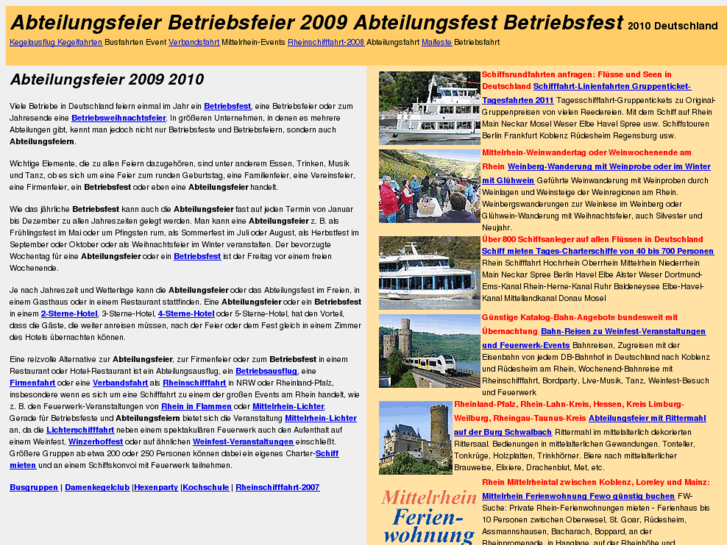 www.abteilungsfeier.de