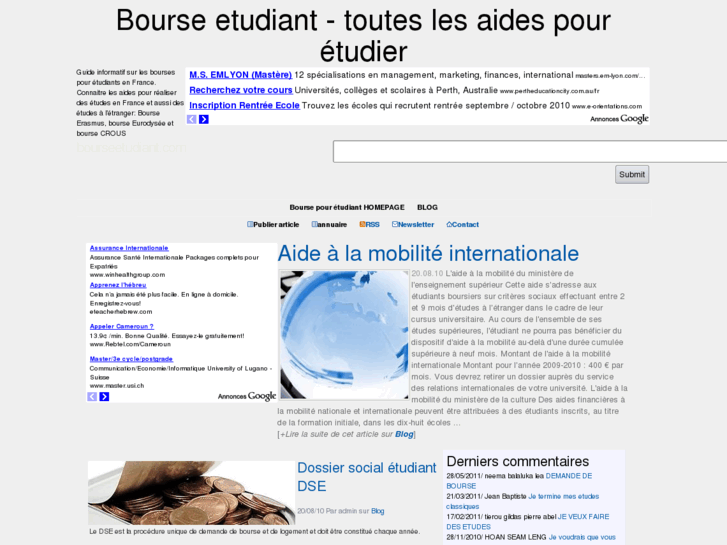 www.bourseetudiant.com