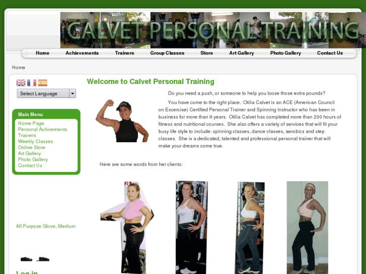 www.calvetpersonaltraining.com