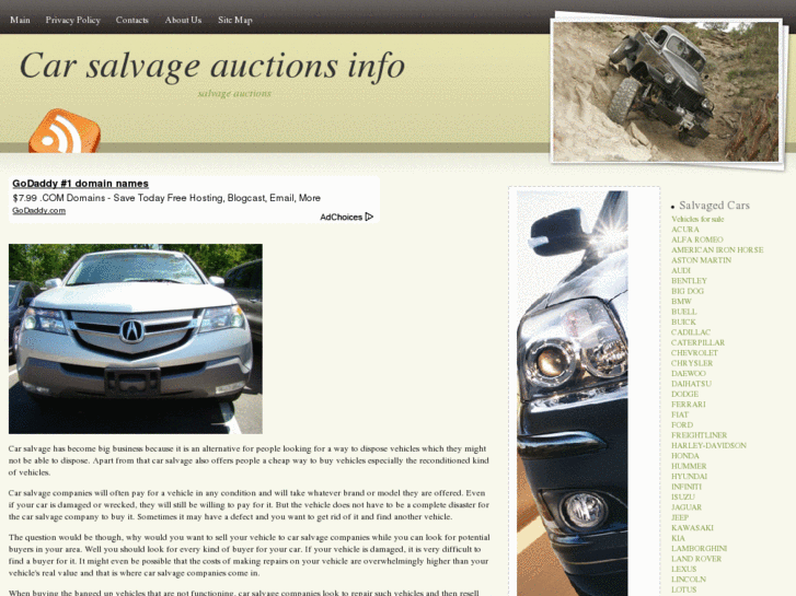 www.car-salvage-auctions.info
