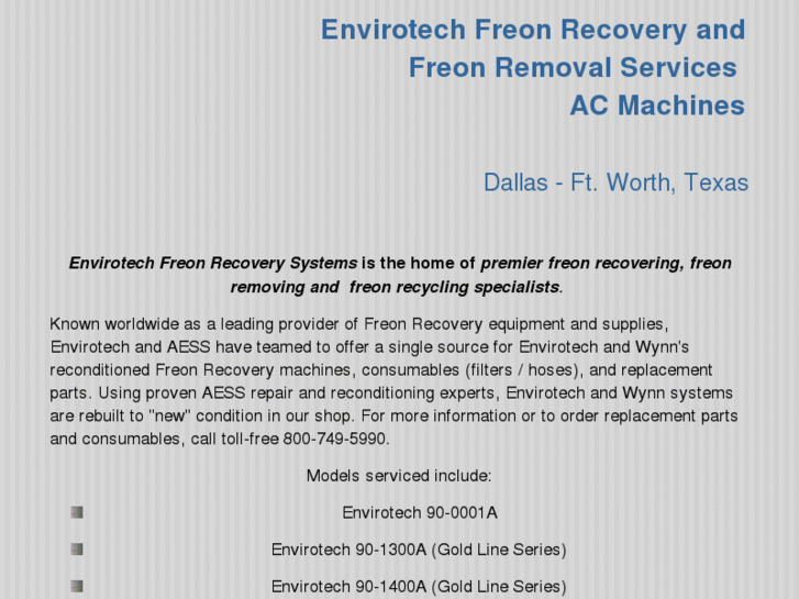 www.envirotechfreonrecovery.com