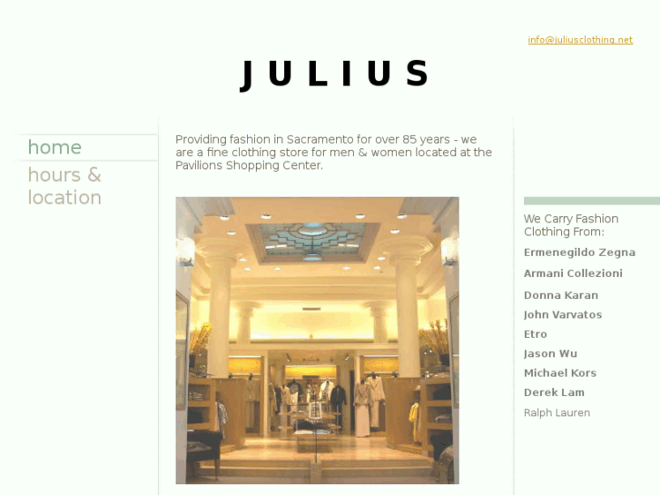 www.juliusclothing.net