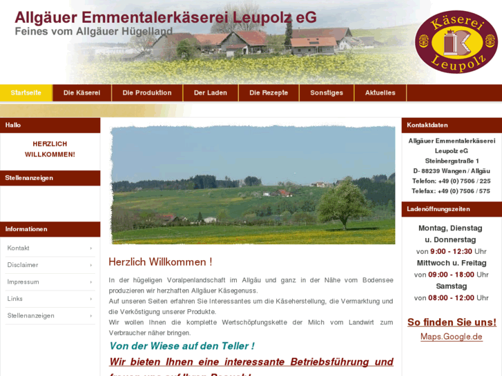 www.kaeserei-leupolz.de