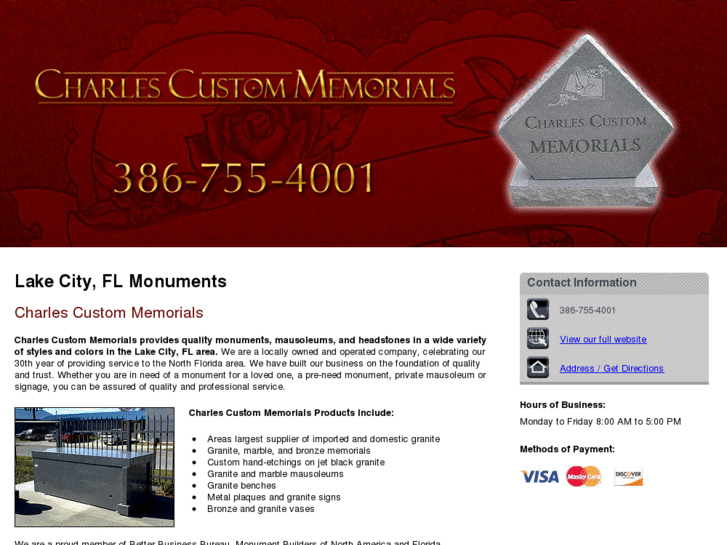 www.lakecitymonuments.info