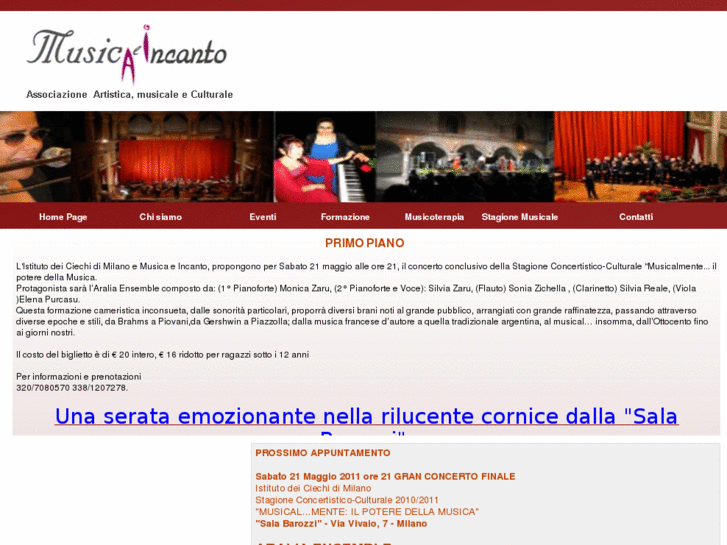 www.musicaeincanto.org