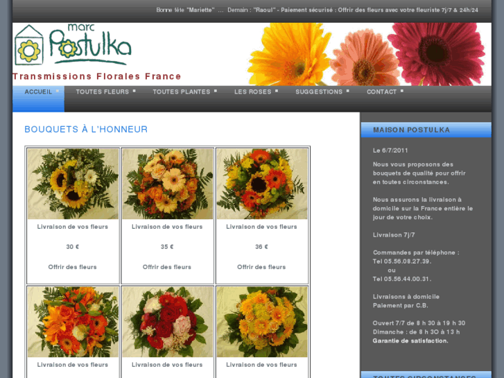 www.postulka-offrir-fleurs.fr