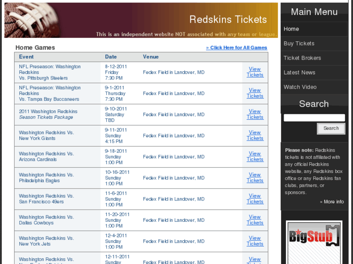 www.redskinstickets.biz