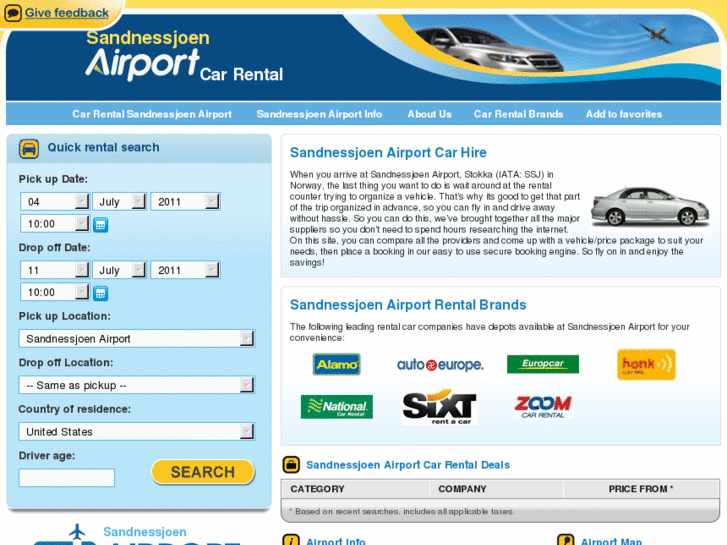 www.sandnessjoenairportcarhire.com