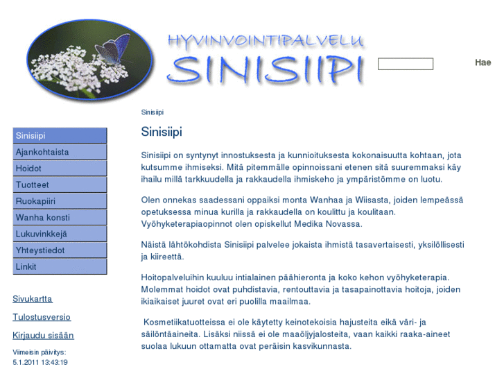 www.sinisiipi.biz