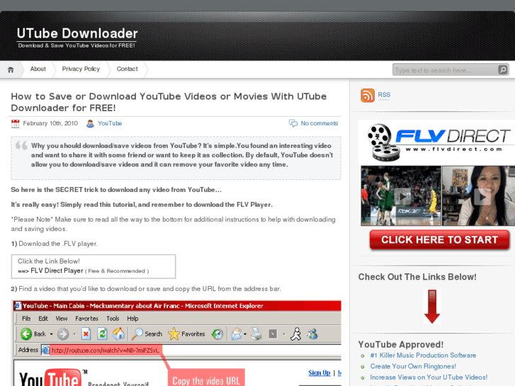 www.utubedownloader.org