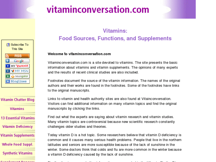 www.vitaminconversation.com