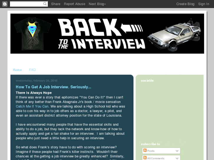 www.backtotheinterview.com