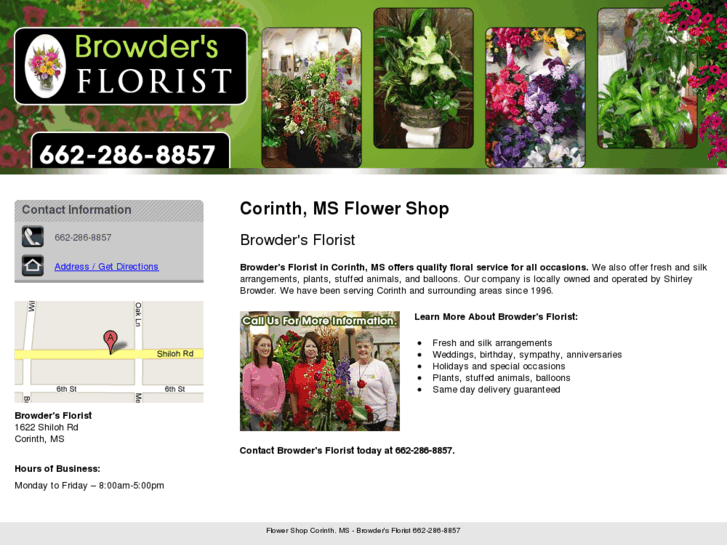 www.browdersflorist.com