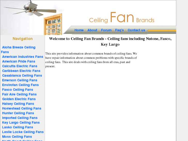 www.ceiling-fan-brands.com