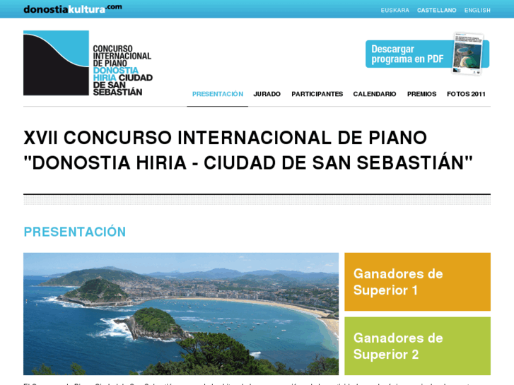 www.concursopianosansebastian.com