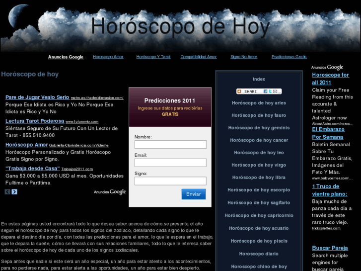 www.elhoroscopodehoy.net