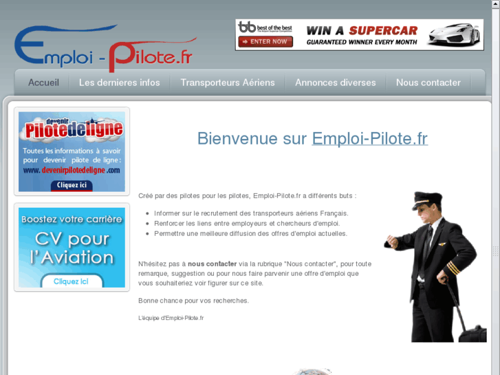 www.emploi-pilote.com