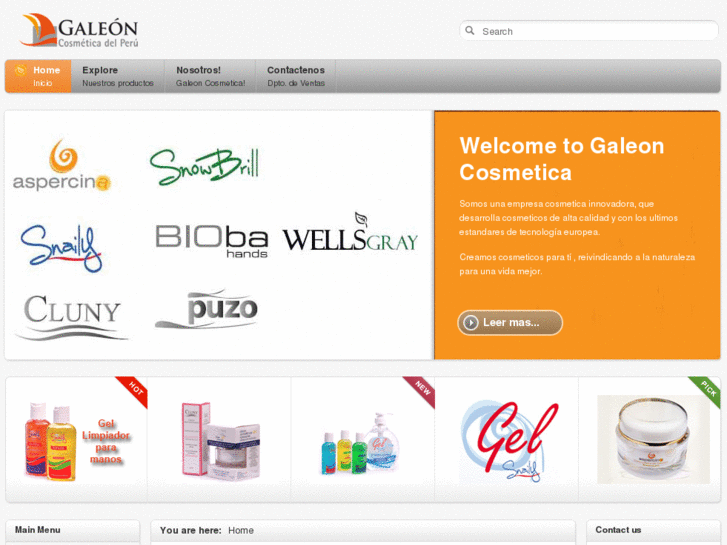 www.galeoncosmetica.com