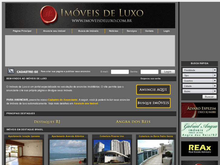 www.imoveisdeluxobrasil.com