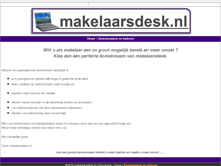 www.makelaarsdesk.nl