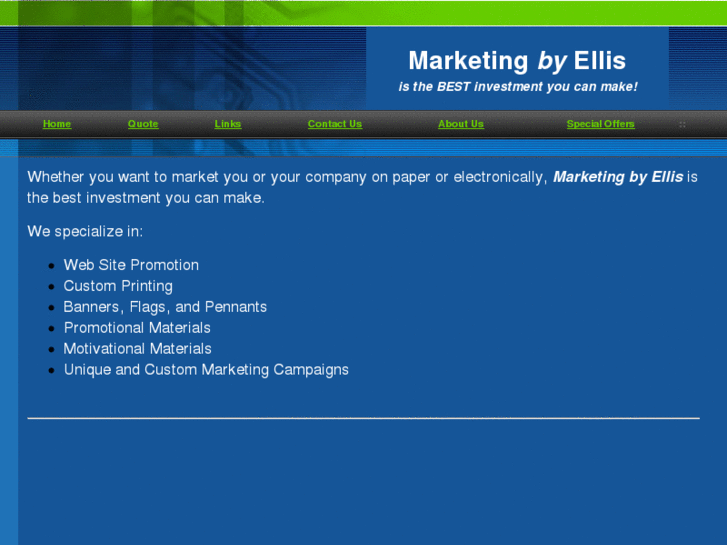 www.marketingbyellis.com