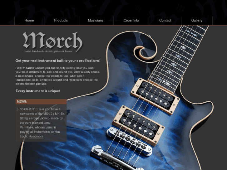 www.morch-guitars.com