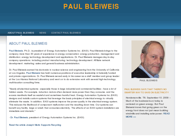 www.paul-b-bleiweis.com