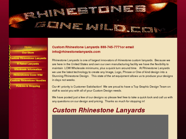 www.rhinestonelanyards.com