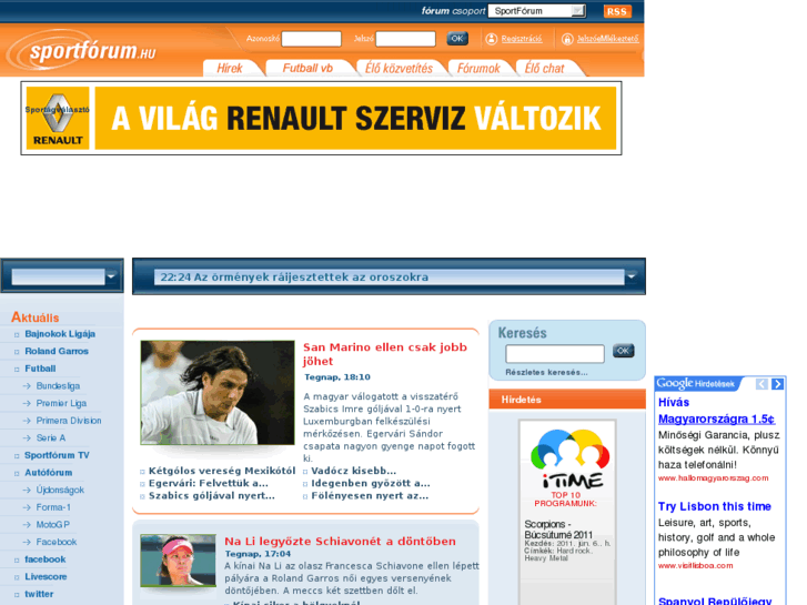 www.sportforum.hu