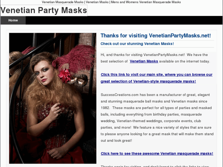 www.venetianpartymasks.net