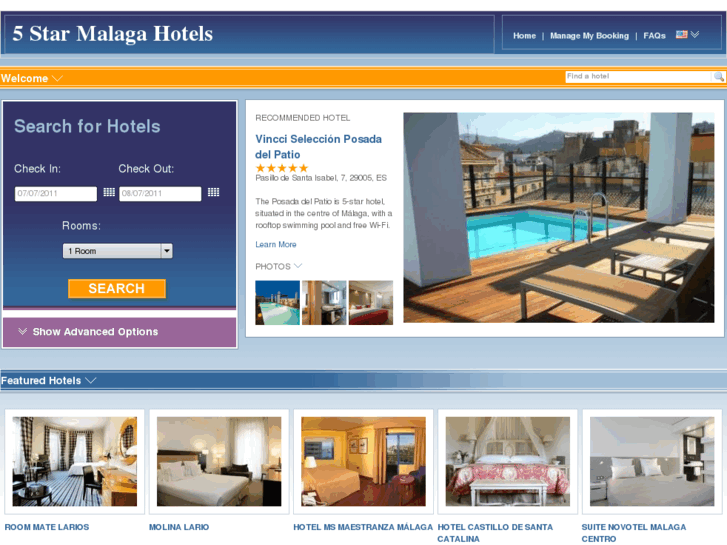 www.5starmalagahotels.com