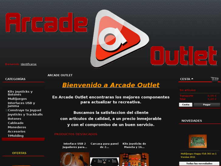 www.arcadeoutlet.es