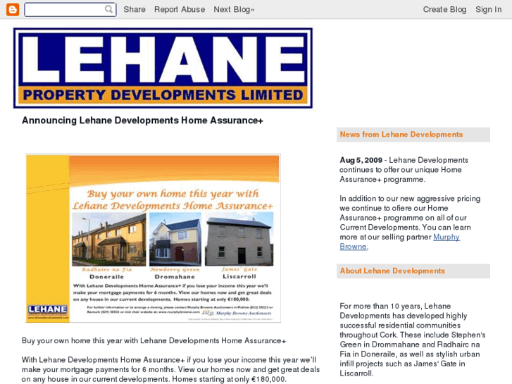 www.lehanedevelopments.com