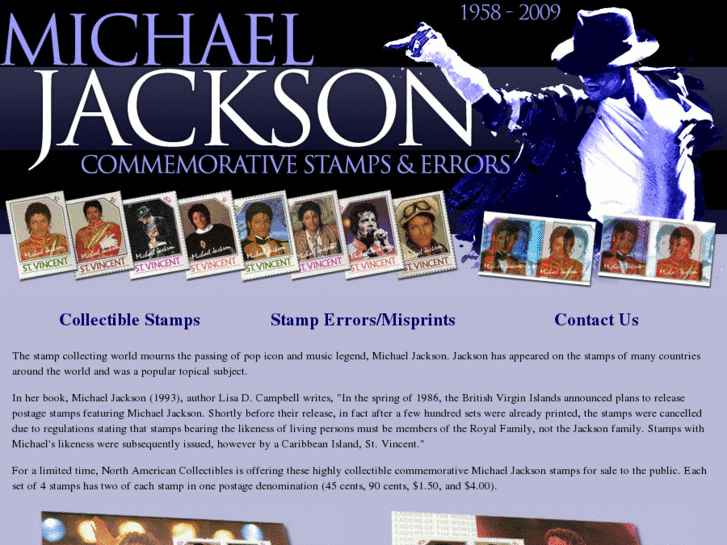 www.michael-jackson-stamps.com