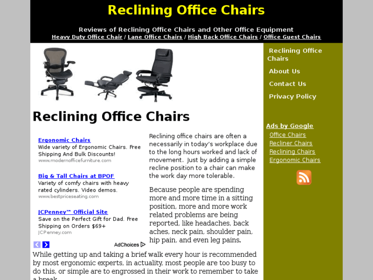 www.reclining-office-chairs.com