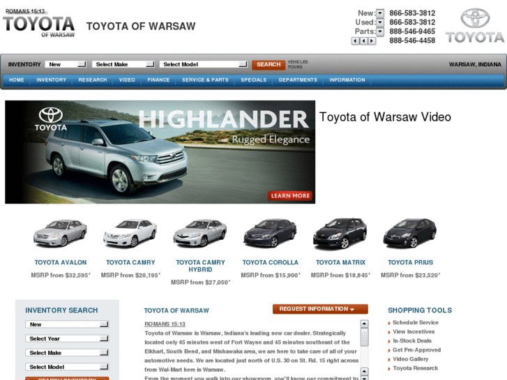 www.toyotaofwarsaw.com