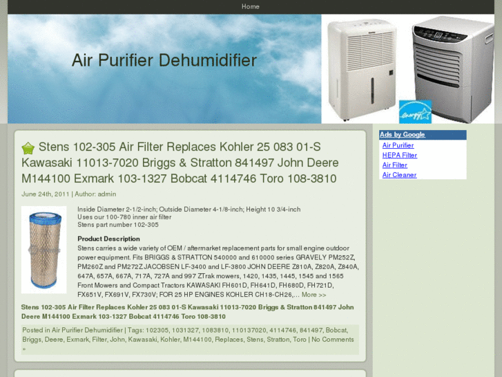 www.airpurifierdehumidifier.org