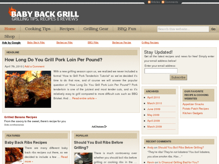 www.babybackgrill.com