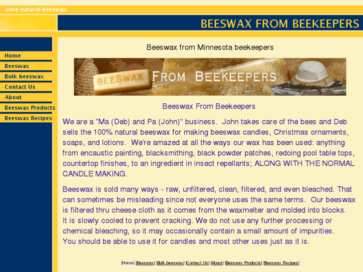 www.beeswaxfrombeekeepers.com