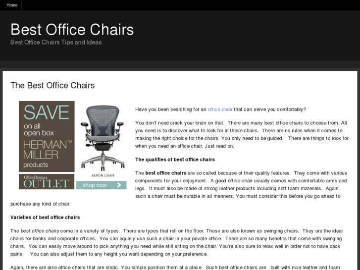 www.bestofficechairsinfo.com