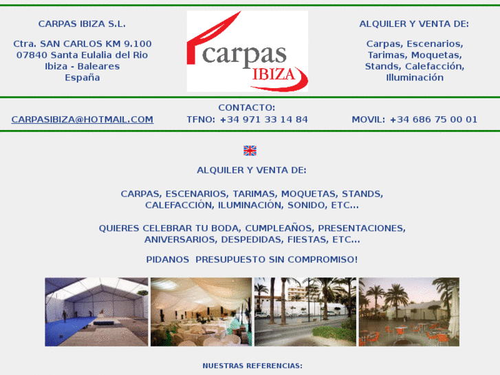 www.carpas-ibiza.com