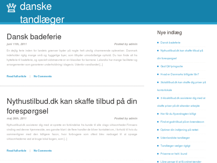 www.dansketandlaeger.dk