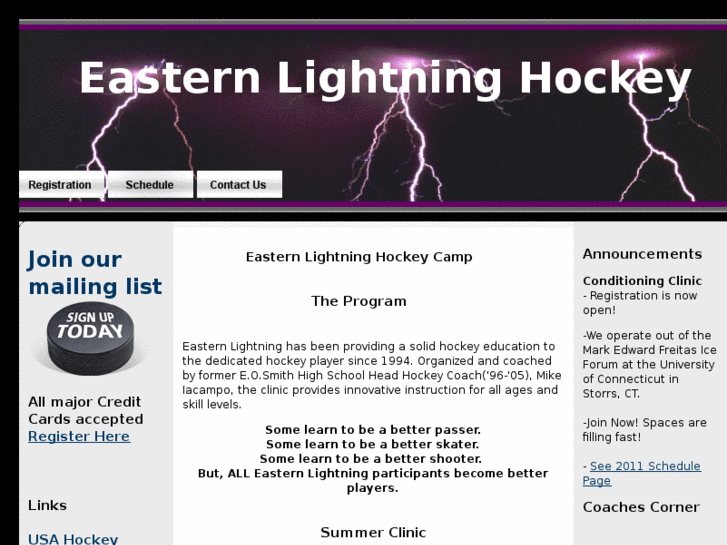 www.easternlightninghockey.com