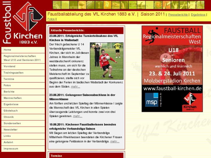 www.faustball-kirchen.de