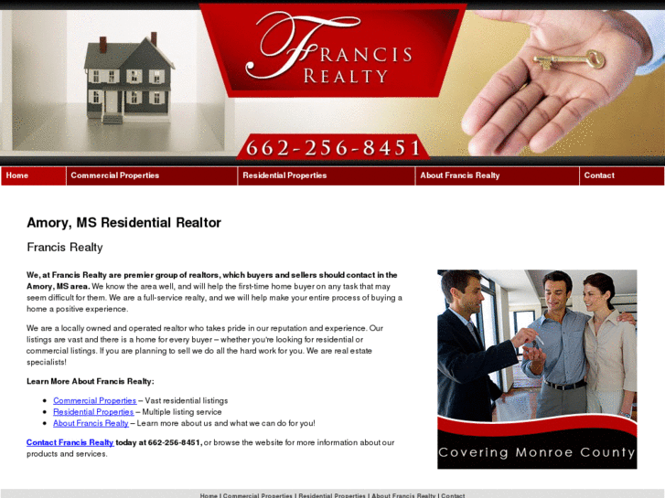 www.francisrealtyms.com