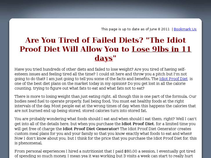 www.idiot-proof-diet.net