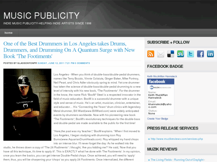 www.indiemusicpublicity.net