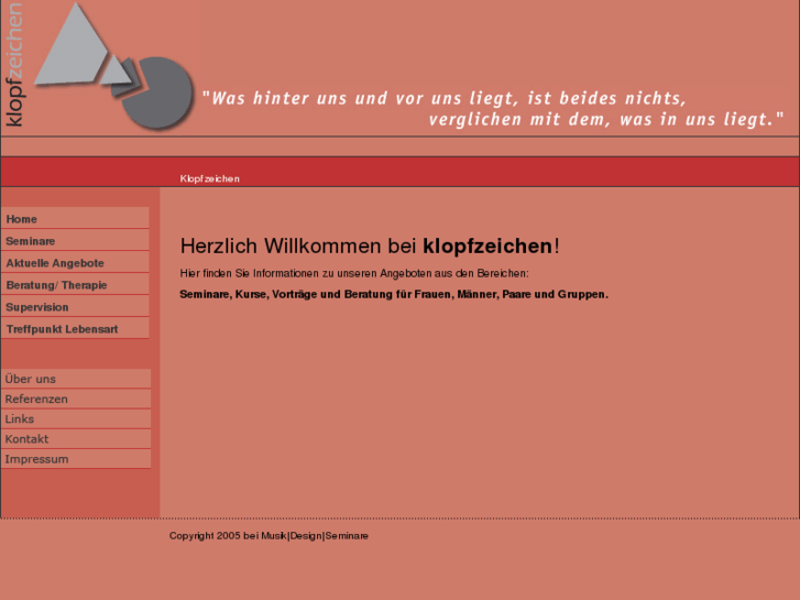 www.klopfzeichen.info